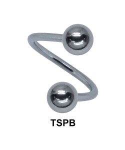 Basic Titanium Spirals Ball TSPB