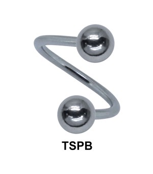 Basic Titanium Spirals Ball TSPB