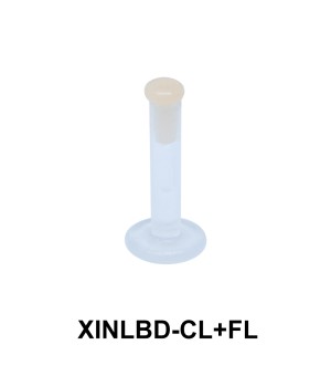 PTFE Internal Labret with Plastic Disc XINLBD