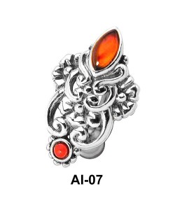 Stone Set Upper Belly Rings Piercing AI-07