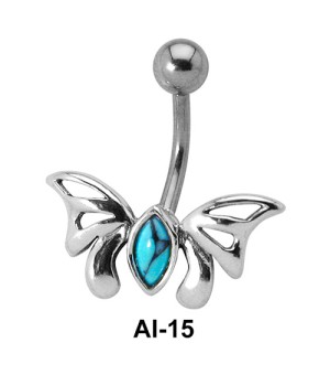 Butterfly Belly Piercing AI-15