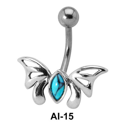 Butterfly Belly Piercing AI-15