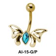 Butterfly Belly Piercing AI-15