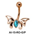 Butterfly Belly Piercing AI-15