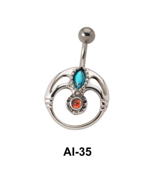 Unique Design Belly Piercing AI-35