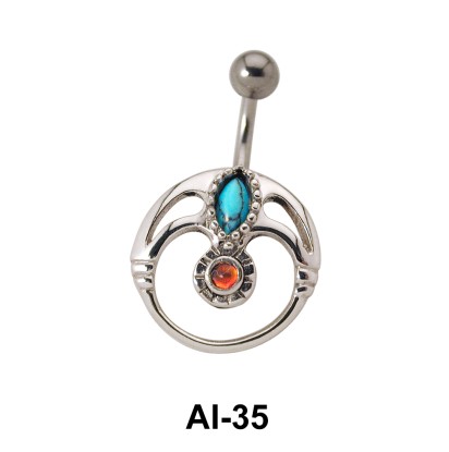 Unique Design Belly Piercing AI-35