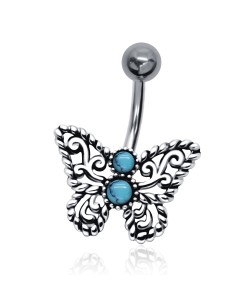 Butterfly Belly Filigree Piercing AI-55