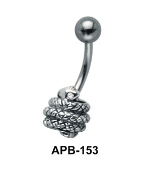 Coiled Snake Belly Piercing APB-153