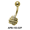 Coiled Snake Belly Piercing APB-153