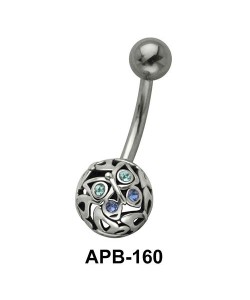 Cute Butterfly Ball Belly Piercing APB-160 