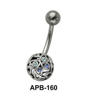 Cute Butterfly Ball Belly Piercing APB-160 