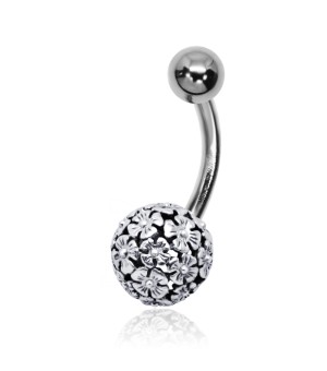 Flower Ball Belly Piercing APB-162