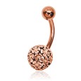 Flower Ball Belly Piercing APB-162