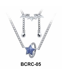 Enamel Star Closure Rings Belly Piercing Chains BCRC-05