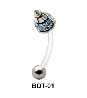 Rocket Head Stony Belly Piercing BDT-01