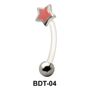 Enameled Star Belly Touch BDT-04