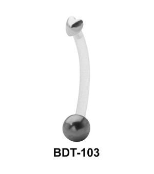 Heart Upper Belly Piercing BDT-103