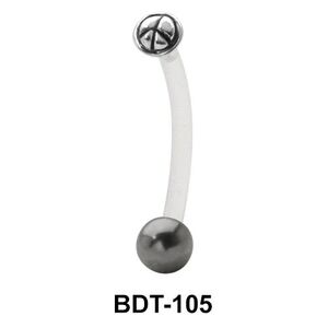 Peace Symbol Belly Piercing BDT-105