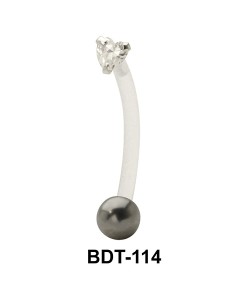 Heart Stone Set Belly Touch BDT-114