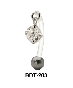 Hanging Stone Belly Piercing BDT-203