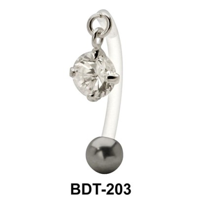 Hanging Stone Belly Piercing BDT-203