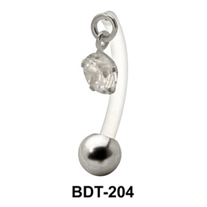 Dangling Stone Belly Piercing BDT-204