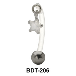 Dangling Star Belly Piercing BDT-206