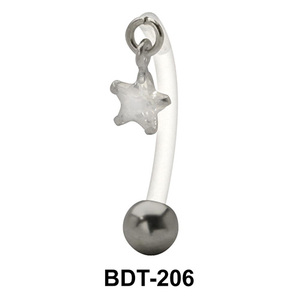 Dangling Star Belly Piercing BDT-206