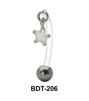 Dangling Star Belly Piercing BDT-206