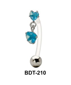 Dual Hearts Belly Touch BDT-210