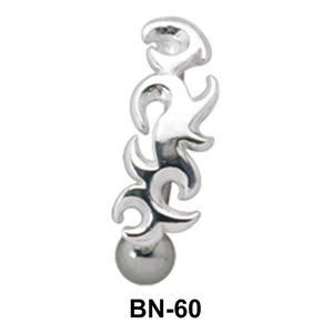 Gorgeous Upper Belly Piercing BN-60
