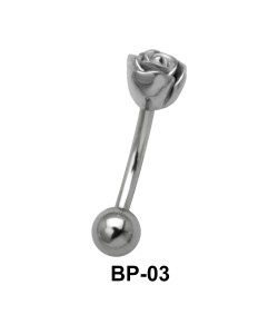 Rose Shaped Belly Piercing BP-03 