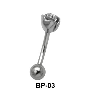 Rose Shaped Belly Piercing BP-03 