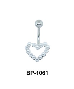 Pearl Heart Belly Pearl Piercing BP-1061