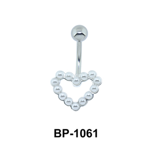 Pearl Heart Belly Pearl Piercing BP-1061