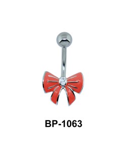 Yellow Bow Belly Piercing BP-1063