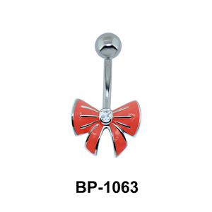 Yellow Bow Belly Piercing BP-1063