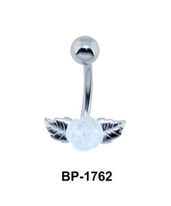 Synthesis White Quartz Belly Piercing BP-1762