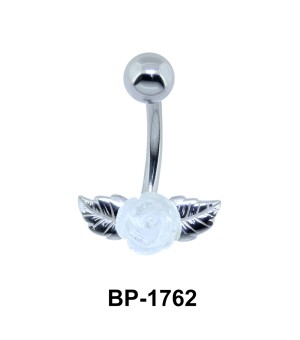 Synthesis White Quartz Belly Piercing BP-1762