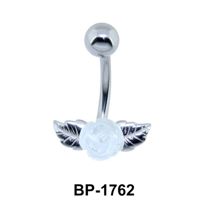 Synthesis White Quartz Belly Piercing BP-1762