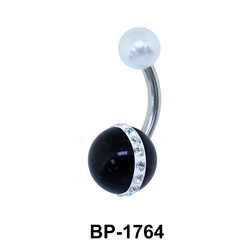 Black Onyx Belly Piercing BP-1764