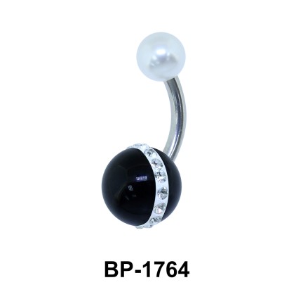 Black Onyx Belly Piercing BP-1764