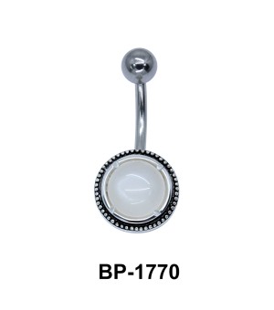 White Moonstone Belly Piercing BP-1770