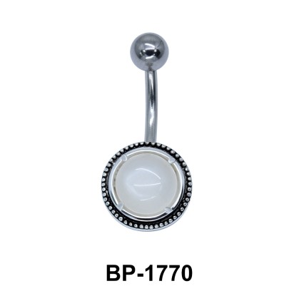 White Moonstone Belly Piercing BP-1770