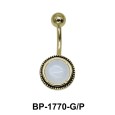 White Moonstone Belly Piercing BP-1770