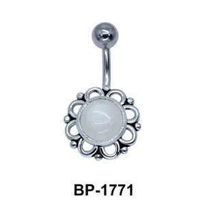 White Moonstone Belly Piercing BP-1771