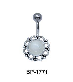 White Moonstone Belly Piercing BP-1771