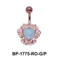 Aquamarine Belly Piercing BP-1775