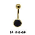Black Agate Belly Piercing BP-1786