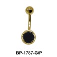 Black Agate Belly Piercing BP-1787